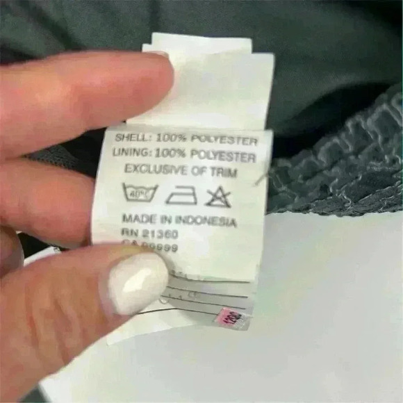 Mori Lee Dark Gray Lace Evening Gown Size 10 Sleeveless V-Neck Short Dress - Picture 13 of 16